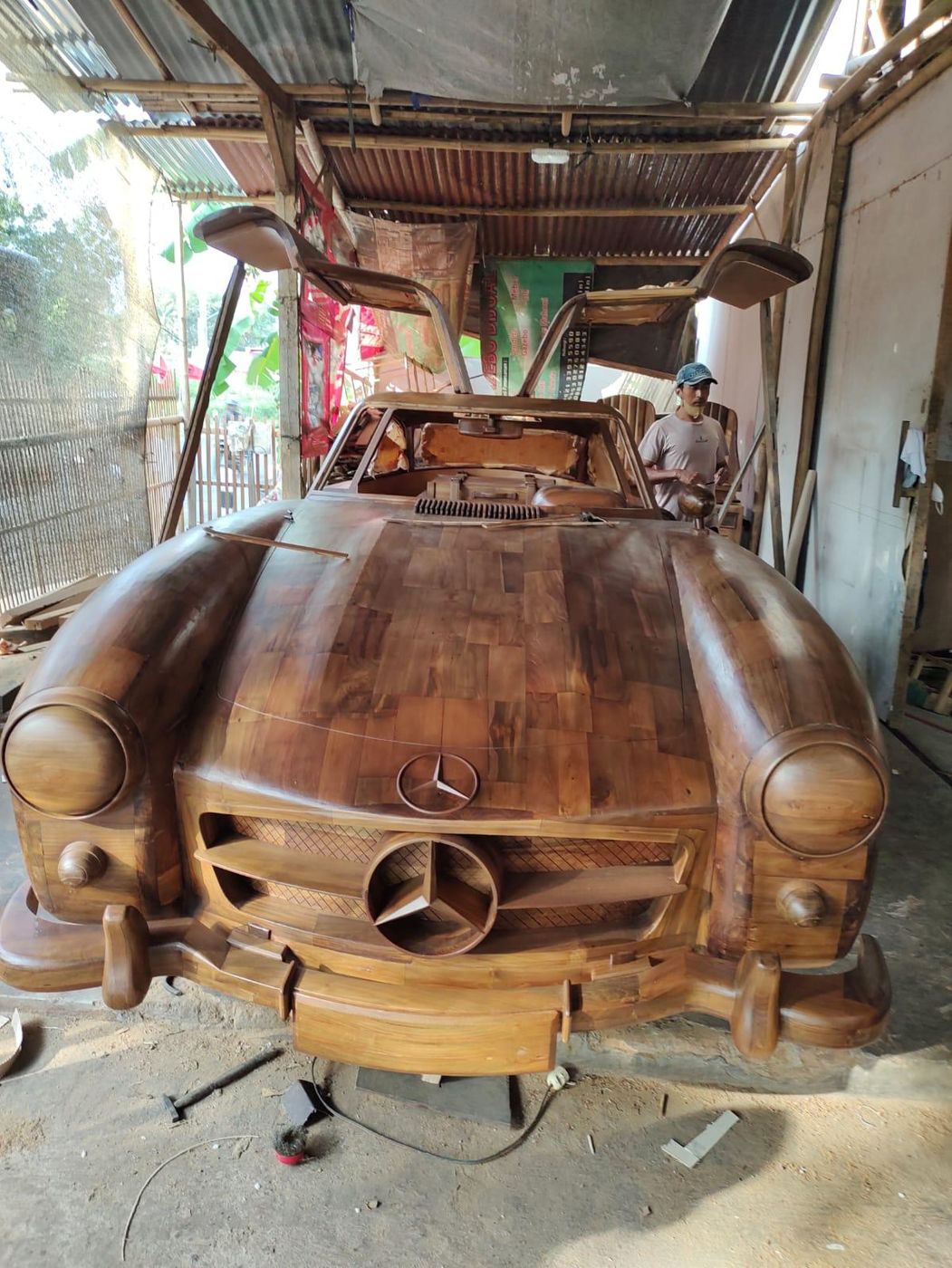 Mercedes 300 SL – Frontansicht